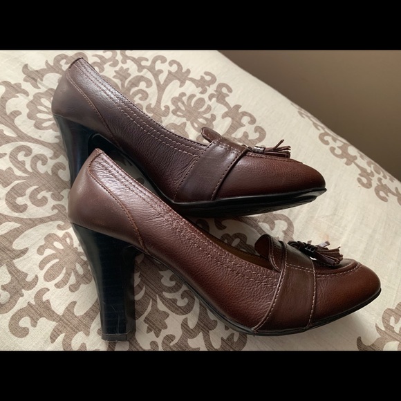 EuroSoft by Sofft, Brown heels with tassel - Picture 5 of 7